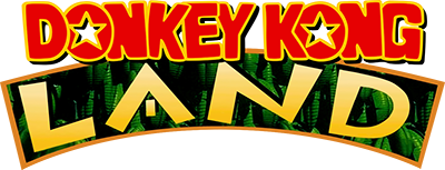 Donkey Kong Land logo for GameBoy